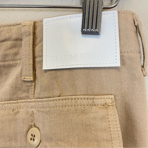 DENIM FORUM The '90s Utility Hi-Rise Loose‎ Jean Humus Beige Size 29 - Picture 11 of 12